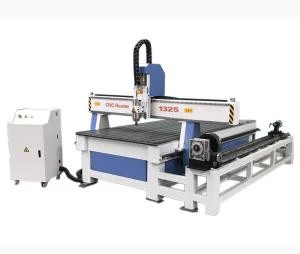 Furniture China NC-studio Controller CNC Wood Router 1325 With Rotary axis For Wood MDF Acrylic PCB