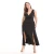 Import FX170170 womens casual dress deep V-neck sexy elegant office womens Apparel Bodycon large size dress from China