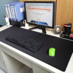 Gaming mouse pads wit custom logo printed big mousepad xxl water resistance natural rubber base computer desk blank mouse pads