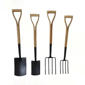 gardentools, Carbon Steel Spade and Fork, Garden Spade And Spade Fork,