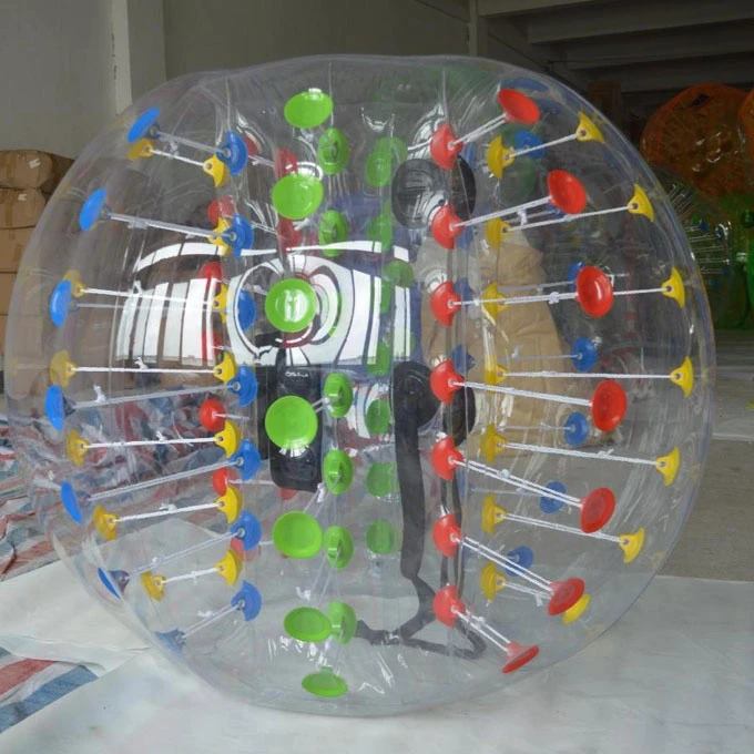 Giant inflatable toy ball good price inflatable human bumper soccer ball