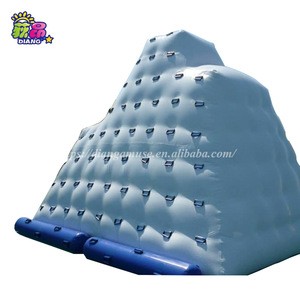 Giant Water Sports Game Inflatable Climbing Iceberg