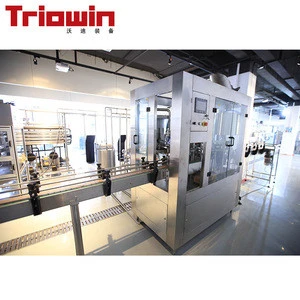 Glass bottle filling production line machine price
