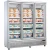 Import Glass Door Ice Cream Display Showcase Supermarket Freezers Horizontal Freezer from China