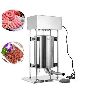 Golden Supplier Electric 15L Sausage Stuffer with 4 S/S Nozzles