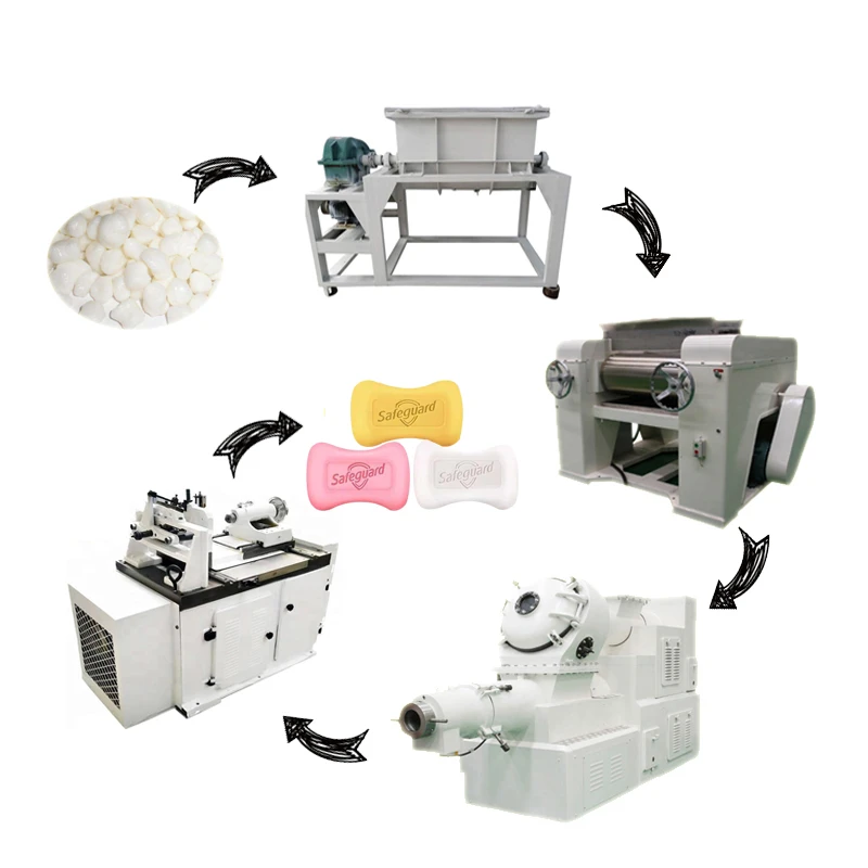 Good price soap machines laundry bar soap mixer automatic production line