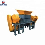 Good Quality Car and Truck Tires Shredder in Raw Rubber Material Machine