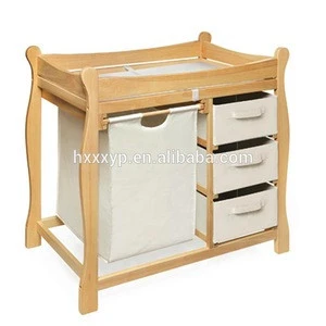 Good Quality Home Living Furniture Swinging Baby Crib Baby Changing Table