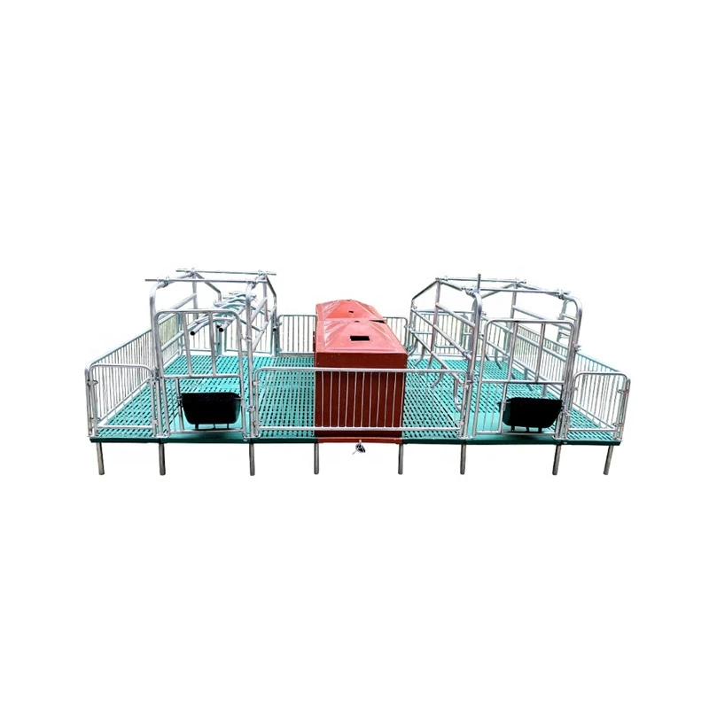 Good Quality Hot Deep Galvanized Animal Cages Pig Farming House Set Equipment