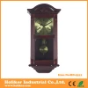 good quality old grandfather pendulum clock mechanism wood wall clock