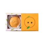 Gosari.F Jeju Organic Handmade Tangerine Soap 80g 16.5% Tangerine Peel Extract Natural Cute Souvenir For Gift