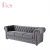 Import Grey Fabric Velvet Chesterfield Sofa Furniture with SGS 3 seat Living Room Furniture Sofa Sets from China