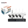 GSA Tuya AI Home Security 4CH Wireless CCTV Camera System 2MP HD Waterproof WiFi NVR Kit 1080P P2P Outdoor IP Bullet Camera