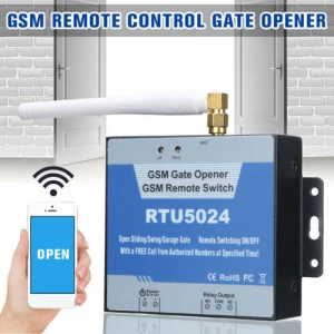 GSM Opener Relay Switch Wireless Gate/Garage Remote Control Door Access RTU5024