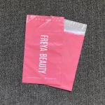 Guangzhou high quality custom printed pink mailer popular mailing bags