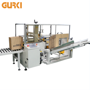 GURKI Automatic Adhesive Taping Carton Packer Machine