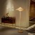 Import H woven lamp bamboo woven lamp vertical lamp vertical lamp floor lamp umbrella lamp new Chinese hotel lamps living room bedroom from China