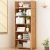 Import Haichuan bamboo wooden bookcase modern portable bookshelf with drawer Living room small furniture from China