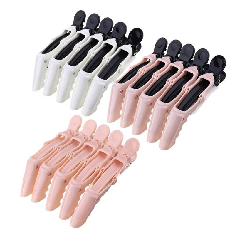 Hair Clips Hairdressing Salon Sectioning Clamp Crocodile Plastic Hairpin Grip 3 Colors Hairpin Hair Styling Accessories