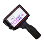 Hand held TIJ printer print height 25.4mm printer production date QR code barcode high resolution inkjet printer
