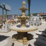 Hand Made Outdoor Ornaments Stone Garden Water Fountain