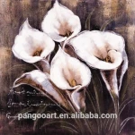 Hand-painted Modern Home Decor Thickness Beautiful Flower Knife Painting For Wall Art Decor