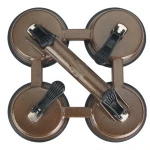 Hand tool heavy duty vacuum suction cup four claw cup