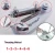 Import Handheld Overlock Hand Mini Handy Manual Sewing Machine Price Easy Stitch Home Kit Box with Ruler Thread Bobbin Button from China
