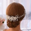 Handmade beaded and crystal bridal wedding hair jewelry MP273