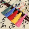 Handmade Mix Color Fashion 10cm Colorful Decorative Polyester Tassel Bag Accessories Fringe