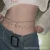 Import handmade star pendant waist decoration  beach bikini double layer tassel waist chain from China