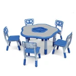 (HC-2506) Competitive cheap kindergarten school desk prices children mdf furniture desk chair Used daycare furniture