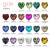 Import Heart Shape Stainless Steel Claw Setting Crystals Sew On Beads For Jewelry from China