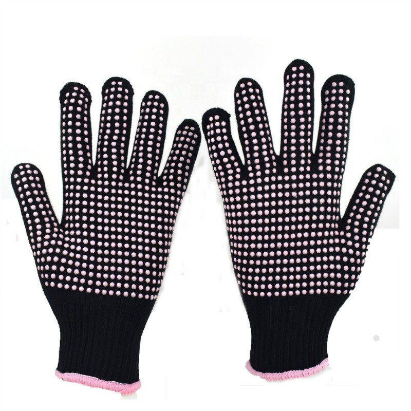 Heat Resistant Grill Premium Insulated Durable Fireproof Thick Silicone Cooking Baking BBQ Oven Gloves Grill Mittens
