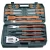 Import Heavy bbq 18pcs stainless steel long handle bbq tools  BBQ306 set from China