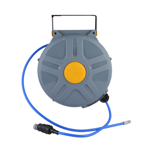 Heavy Duty 3/8 in. x 50 ft Auto air water hose reel Retractable Enclosed Plastic Air Hose Reel/air Reel