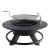 Import Heavy duty garden cool outdoor fire pit with BBQ grill from China
