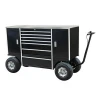 Heavy Duty Metal Pit Boxes Mechanics Tool Box cabinet Trailer For Sale