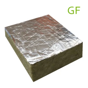 High Density 2&quot; Rock Wool Insulation Board Stone Wool 200kg/m3