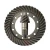 Import high precision customized casting steel straight bevel gear from China