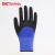 Import High quality 13G latex crinkle industria 3/4 coated hand suppliers protective gloves from China