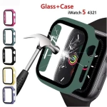 High quality 3D 9h 44mm clear glass smart for apple watch series 6 watch screen protector