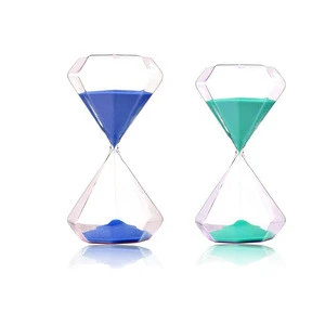 high quality 5min 15min 30min weeding favors reverse flowing hourglass timer