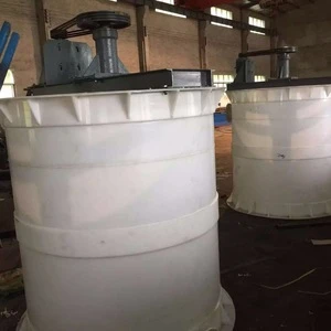 High quality Anti-corrosion plastic gold leaching agitation tank