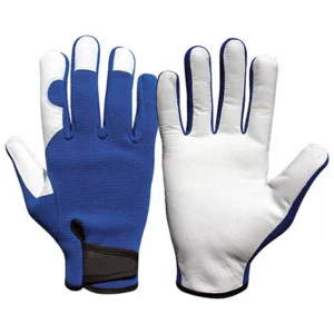 High Quality Approval manufacturer industrial hand leather safety glove manufacturer
