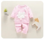 High quality Baby boy sweater designs cotton clothes baby spring and autumn sweater baby clothing set