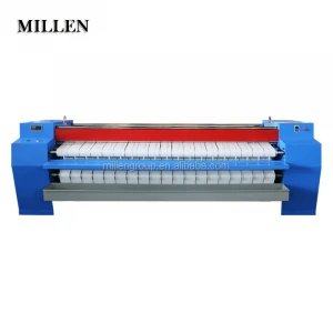 High quality commercial Gas/Electric/Steam heating three roller flatwork ironer