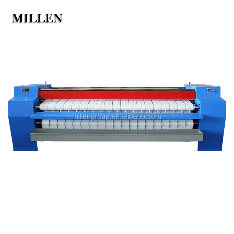 High quality commercial Gas/Electric/Steam heating three roller flatwork ironer