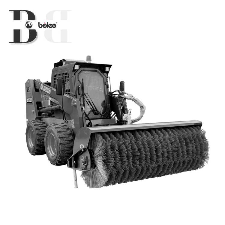 High Quality Construction Equipment Angel Broom For Loader