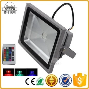High quality factory price ultra thin rgb outdoor 50w led flood light